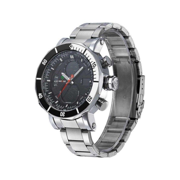 Годинник Weide Black WH5203-1C SS - 3487824 Годинник Weide Black WH5203-1C SS - 3487824