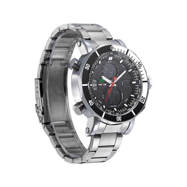 Годинник Weide Black WH5203-1C SS - 3487824 Годинник Weide Black WH5203-1C SS - 3487824