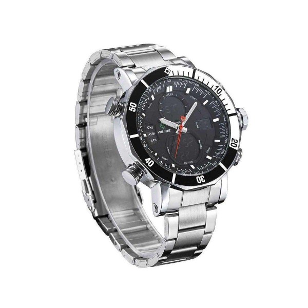 Годинник Weide Black WH5203-1C SS - 3487824 Годинник Weide Black WH5203-1C SS - 3487824