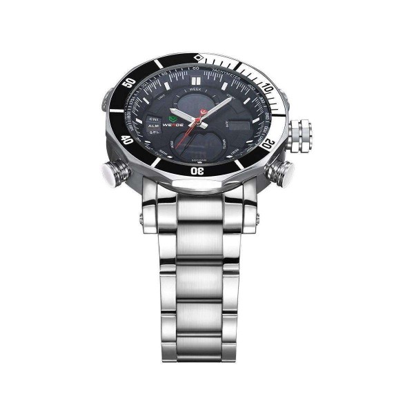 Годинник Weide Black WH5203-1C SS - 3487824 Годинник Weide Black WH5203-1C SS - 3487824