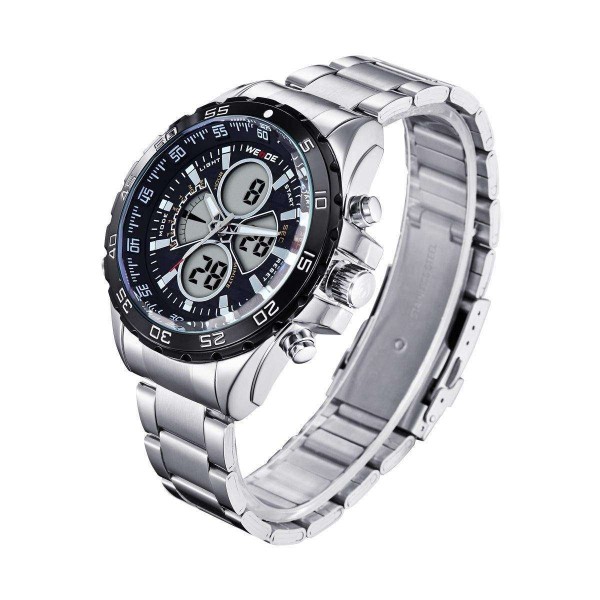 Часы Weide Black WH1103-1C SS - 3487825 Часы Weide Black WH1103-1C SS - 3487825