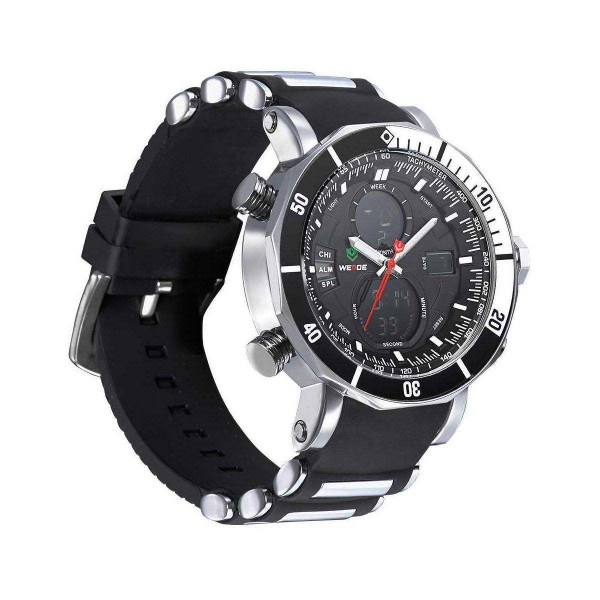 Годинник Weide Black WH5203-7C - 3487826 Годинник Weide Black WH5203-7C - 3487826