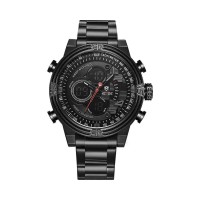 Часы Weide Black WH5209B-1C SS