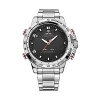 Годинник Weide Black WH6102-1C SS