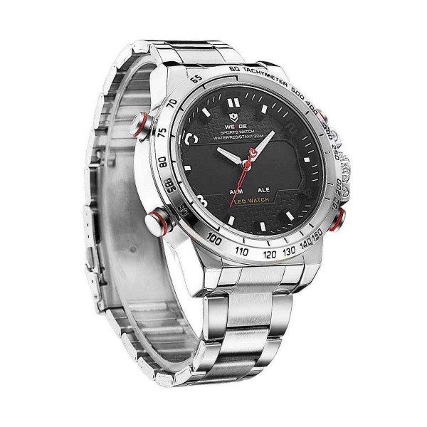 Годинник Weide Black WH6102-1C SS - 3487836 Годинник Weide Black WH6102-1C SS - 3487836