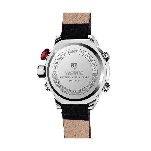 Годинник Weide Black WH6101-1C - 3487837 Годинник Weide Black WH6101-1C - 3487837