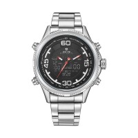 Часы Weide Black WH6306-1C SS