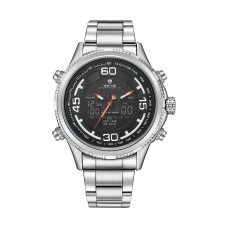 Годинник Weide Black WH6306-1C SS
