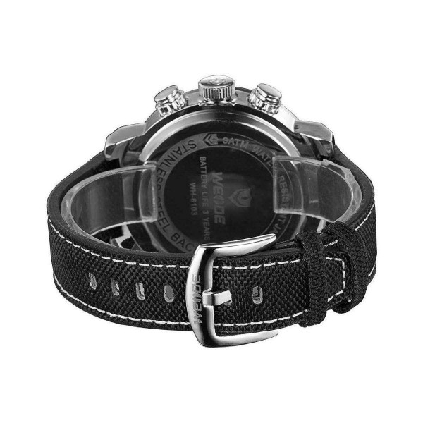 Годинник Weide Black WH6103-1C - 3487844 Годинник Weide Black WH6103-1C - 3487844