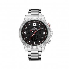 Годинник Weide Black WH6908-1C SS