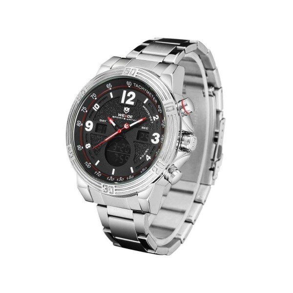 Годинник Weide Black WH6908-1C SS - 3487848 Годинник Weide Black WH6908-1C SS - 3487848