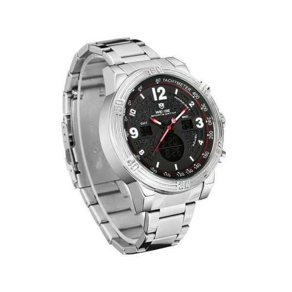 Годинник Weide Black WH6908-1C SS - 3487848 Годинник Weide Black WH6908-1C SS - 3487848