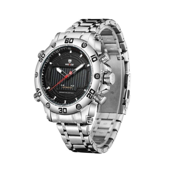 Годинник Weide Black WH6910-1C SS - 3487849 Годинник Weide Black WH6910-1C SS - 3487849