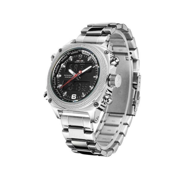 Годинник Weide Black WH7302-1C SS - 3487851 Годинник Weide Black WH7302-1C SS - 3487851