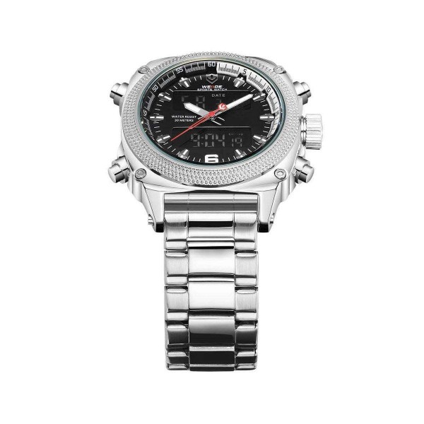 Годинник Weide Black WH7302-1C SS - 3487851 Годинник Weide Black WH7302-1C SS - 3487851