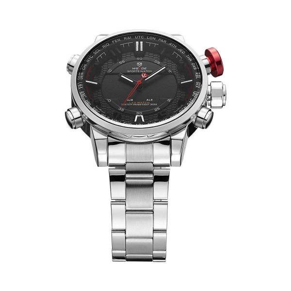 Годинник Weide Black WH6402-1C SS - 3487858 Годинник Weide Black WH6402-1C SS - 3487858