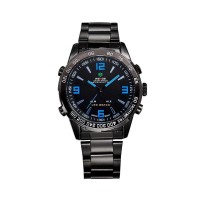 Часы Weide Blue WH1009B-4C SS