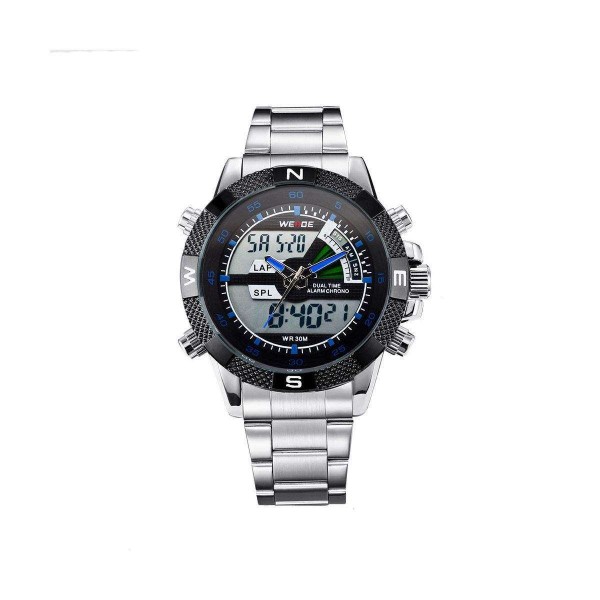 Часы Weide Blue WH1104-6C SS - 3487863