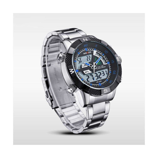 Часы Weide Blue WH1104-6C SS - 3487863