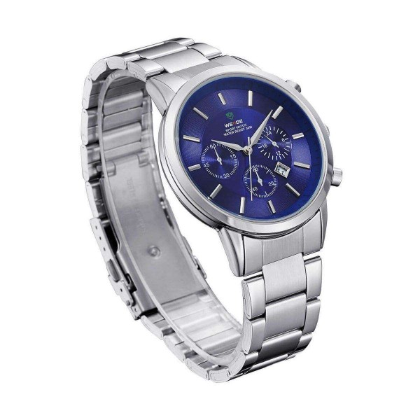 Часы Weide Blue WH3312-3C SS - 3487864