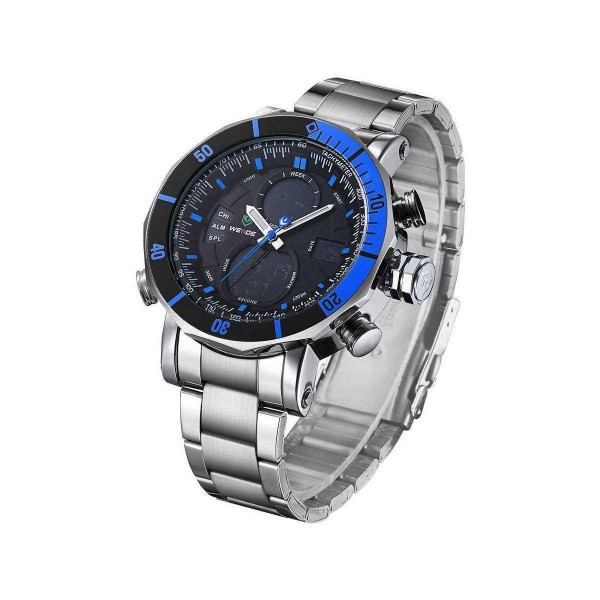 Часы Weide Blue WH5203-6C SS - 3487865 Часы Weide Blue WH5203-6C SS - 3487865