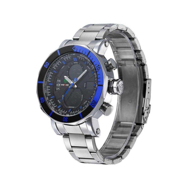 Часы Weide Blue WH5203-6C SS - 3487865 Часы Weide Blue WH5203-6C SS - 3487865