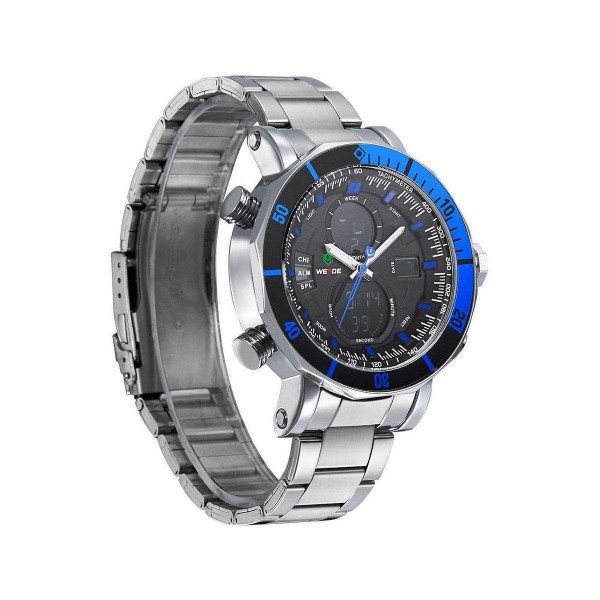 Часы Weide Blue WH5203-6C SS - 3487865 Часы Weide Blue WH5203-6C SS - 3487865