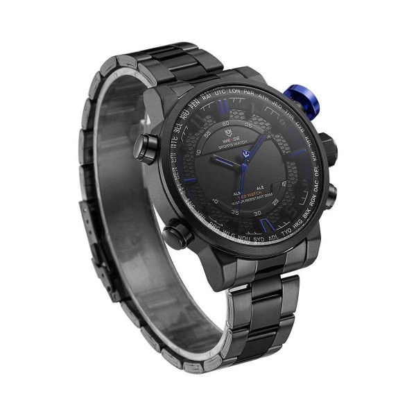 Годинник Weide Blue WH6402B-4C SS - 3487868 Годинник Weide Blue WH6402B-4C SS - 3487868