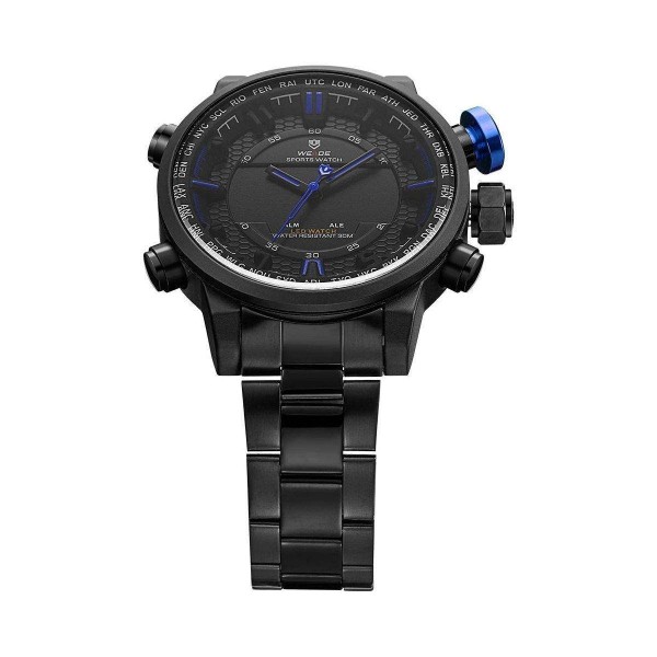 Годинник Weide Blue WH6402B-4C SS - 3487868 Годинник Weide Blue WH6402B-4C SS - 3487868