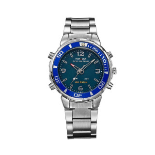 Часы Weide Blue WH843-3C SS