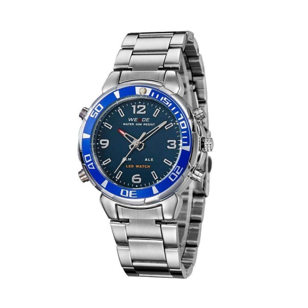 Годинник Weide Blue WH843-3C SS - 3487869 Годинник Weide Blue WH843-3C SS - 3487869