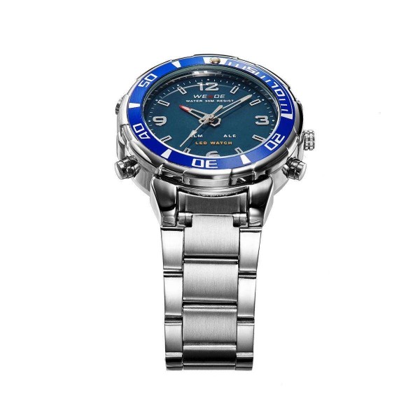Годинник Weide Blue WH843-3C SS - 3487869 Годинник Weide Blue WH843-3C SS - 3487869