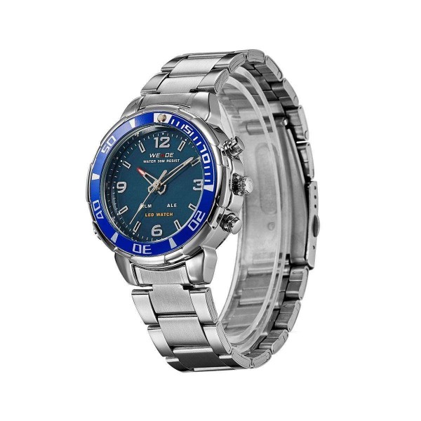 Годинник Weide Blue WH843-3C SS - 3487869 Годинник Weide Blue WH843-3C SS - 3487869
