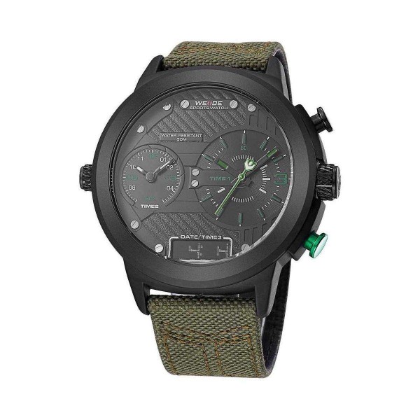 Часы Weide Khaki WH6405B-6C - 3487877 Часы Weide Khaki WH6405B-6C - 3487877