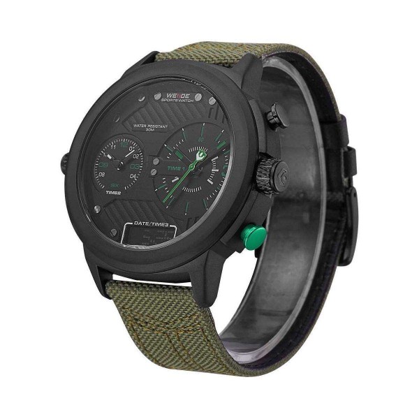 Часы Weide Khaki WH6405B-6C - 3487877 Часы Weide Khaki WH6405B-6C - 3487877