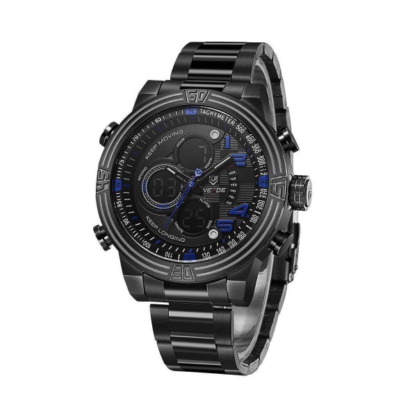 Годинник Weide Blue WH5209B-4C SS - 3487882 Годинник Weide Blue WH5209B-4C SS - 3487882