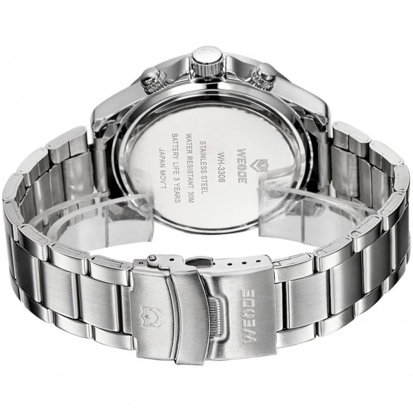 Годинник Weide White WH3308-2C SS - 3487930 Годинник Weide White WH3308-2C SS - 3487930