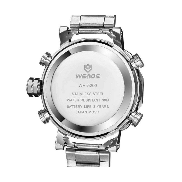 Годинник Weide White WH5203-2C SS - 3487932