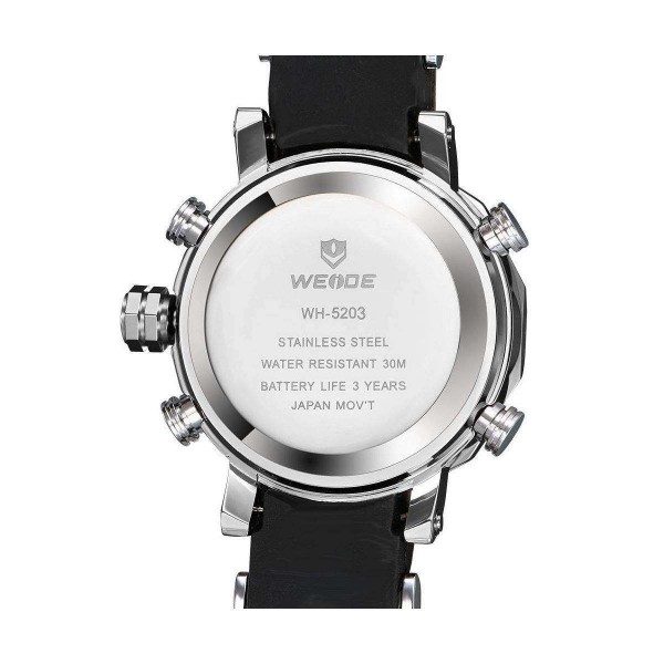 Часы Weide White WH5203-8C - 3487933 Часы Weide White WH5203-8C - 3487933