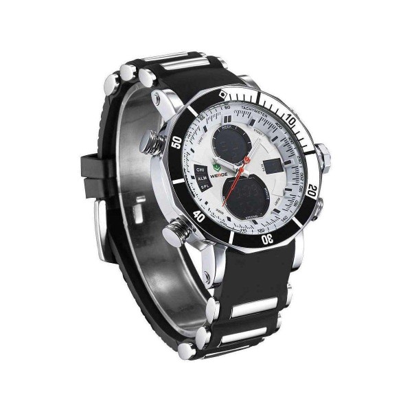 Часы Weide White WH5203-8C - 3487933 Часы Weide White WH5203-8C - 3487933