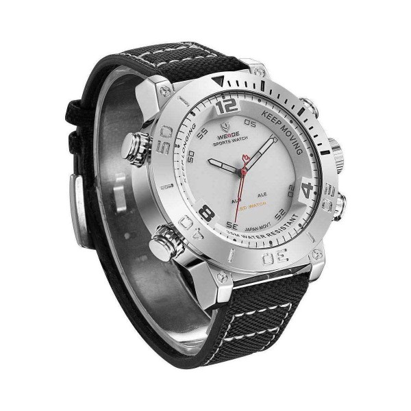 Часы Weide White WH6103-2C - 3487934 Часы Weide White WH6103-2C - 3487934