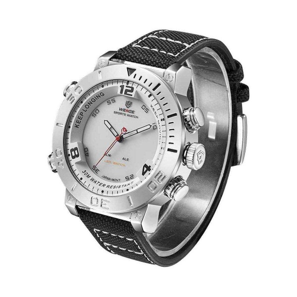 Часы Weide White WH6103-2C - 3487934 Часы Weide White WH6103-2C - 3487934