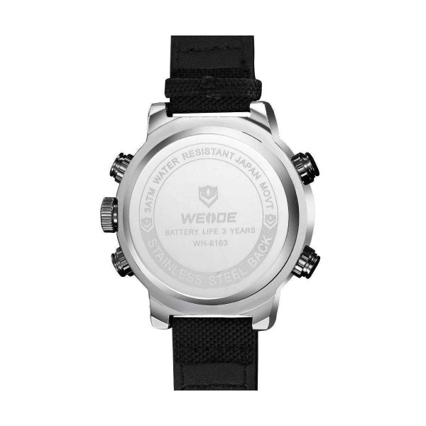 Часы Weide White WH6103-2C - 3487934 Часы Weide White WH6103-2C - 3487934