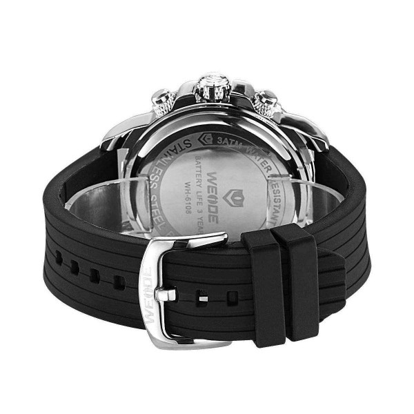 Часы Weide White WH6108-4C - 3487935 Часы Weide White WH6108-4C - 3487935