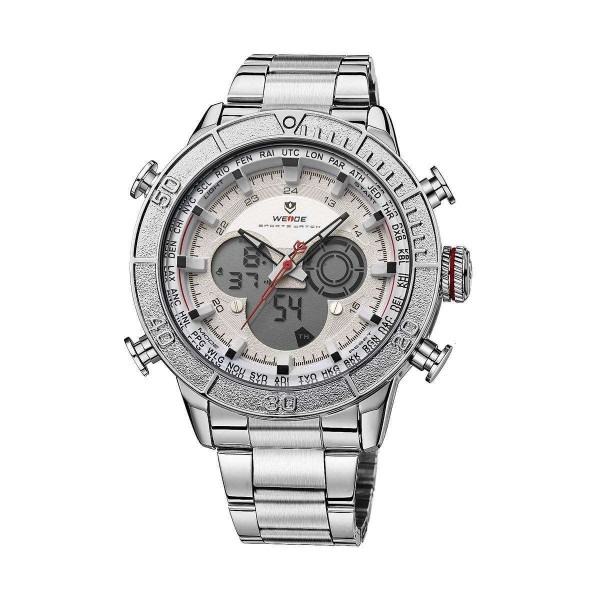 Годинник Weide White WH6308-2C SS - 3487936 Годинник Weide White WH6308-2C SS - 3487936