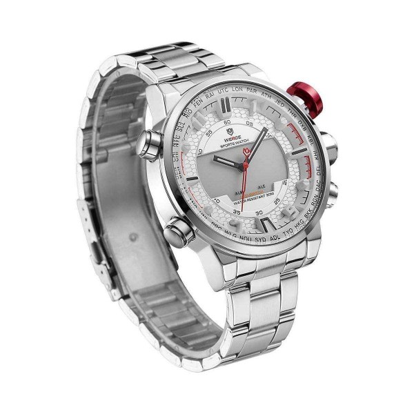 Годинник Weide White WH6402-2C SS - 3487938 Годинник Weide White WH6402-2C SS - 3487938