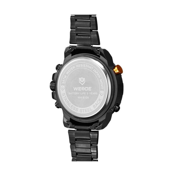 Годинник Weide Orange WH6108B-5C SS - 3487949 Годинник Weide Orange WH6108B-5C SS - 3487949