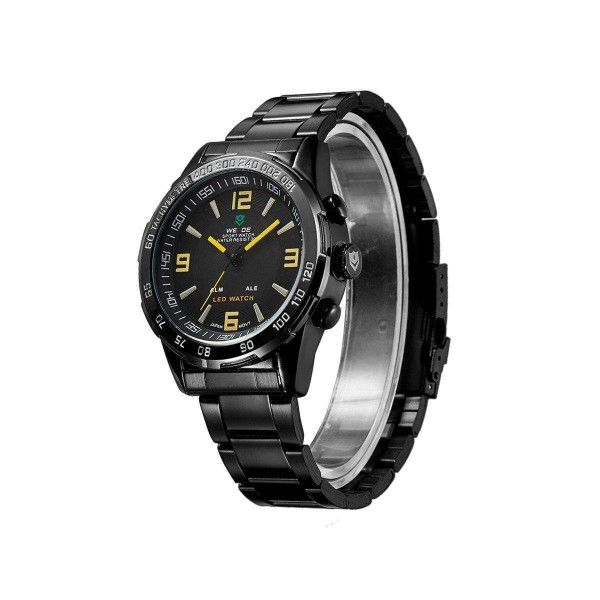 Часы Weide Yellow WH1009B-3C SS - 3487951