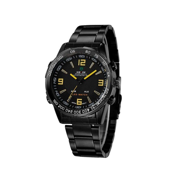 Часы Weide Yellow WH1009B-3C SS - 3487951