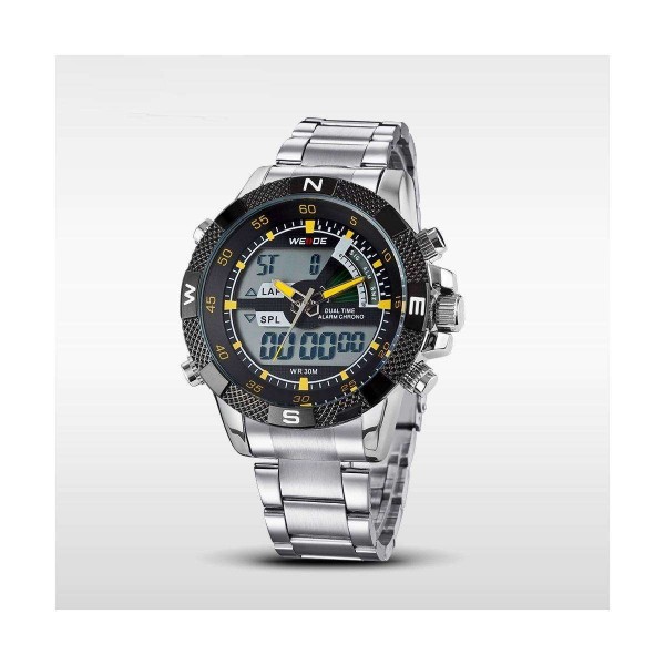 Годинник Weide Yellow WH1104-5C SS - 3487952 Годинник Weide Yellow WH1104-5C SS - 3487952